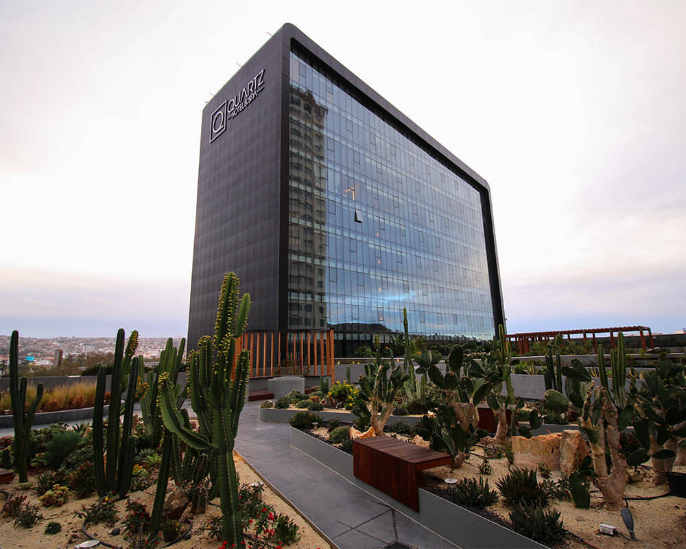 Quartz Hotel & Spa, located inside the same NewCity Medical Plaza complex as the hospital